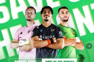 开云体育-西甲8月最佳扑救候选：霍安-加西亚扑出巴列卡诺近距离包抄入围