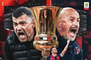 米兰&amp;博洛尼亚上一次意杯交锋是95-96赛季，当时米兰点球7-8失利